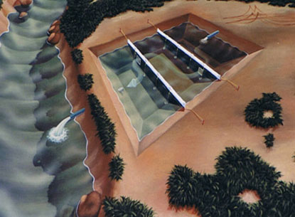 Deflectores para lagunas y depósitos - Oil Stop