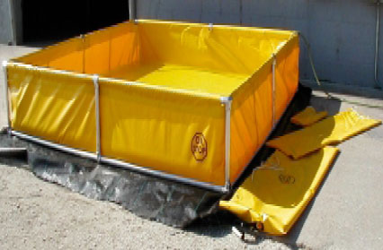 Tanques de montaje rápido (FEP) de Oil Stop